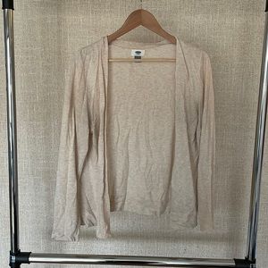 Tan cardigan